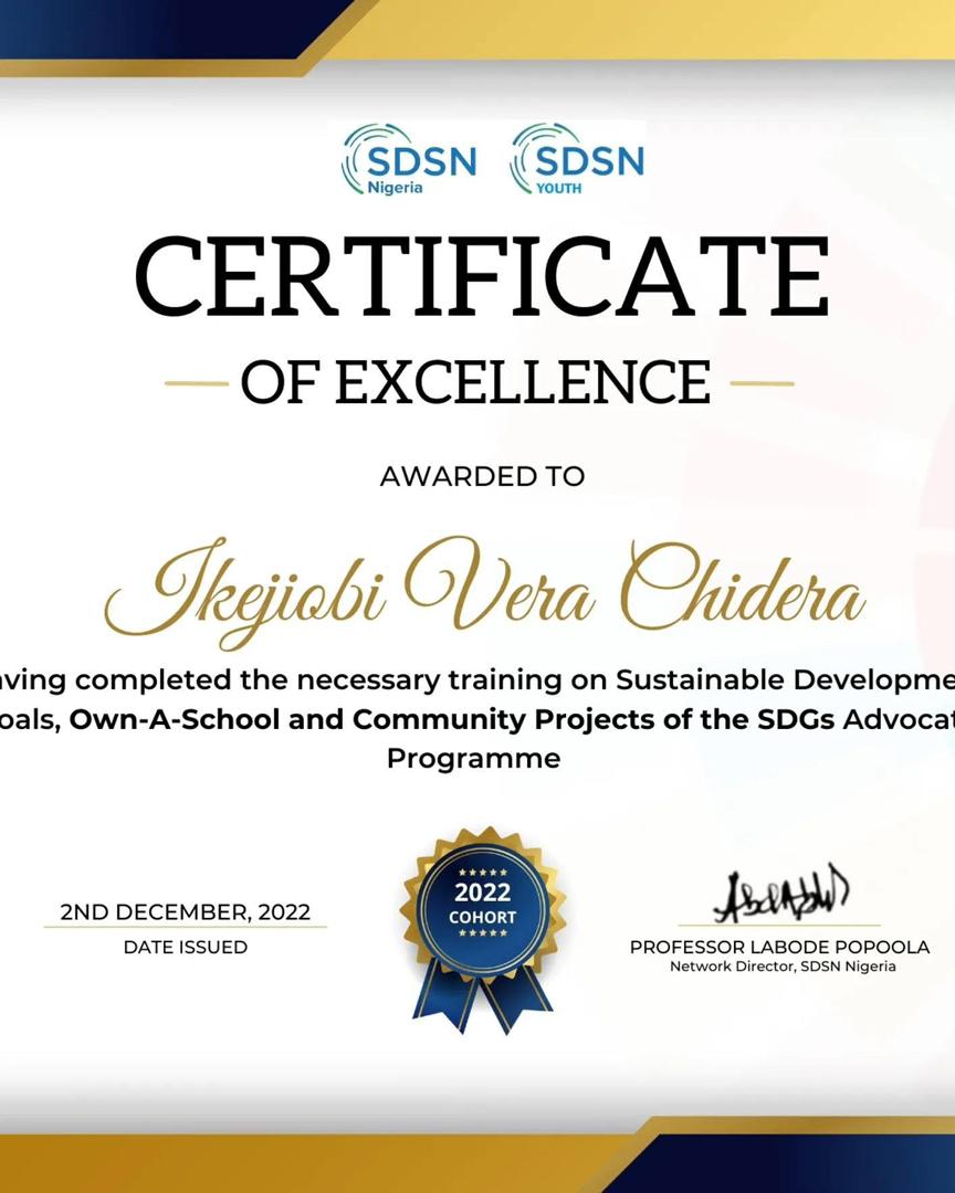 UN Recognition - Green AVIC